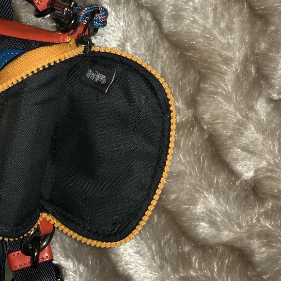 COACH Pacer Covertible Pouch Crossbody Beltbag Signature Colorblock Multi - Picture 6 of 10